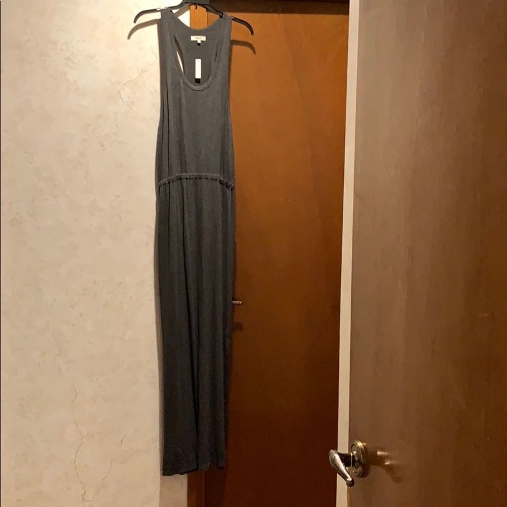Madewell women’s Grey Maxi Dress Size L
